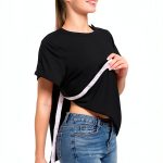Blamoche Post Surgery Shirt for Women Soft Stretch Fabric Colors-0