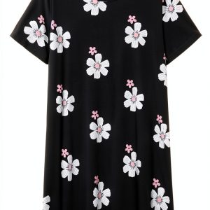 Women's Hospital Gown CareEase Adaptive Soft Cotton Snap-Back Gown-0