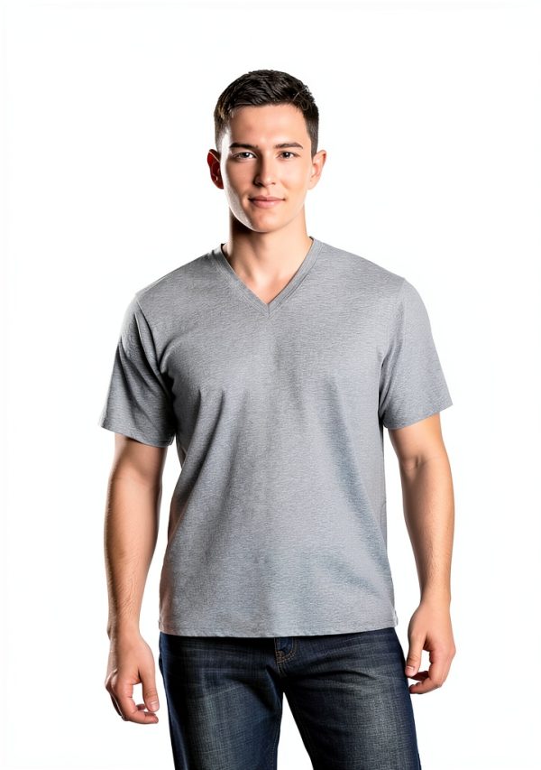 Medical Scrub Shirt TS1001V Unisex V‑Neck with Magnetic Closure-2