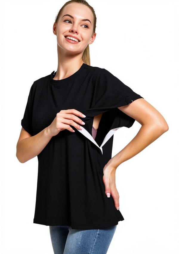 Blamoche Post Surgery Shirt for Women Soft Stretch Fabric Colors-2