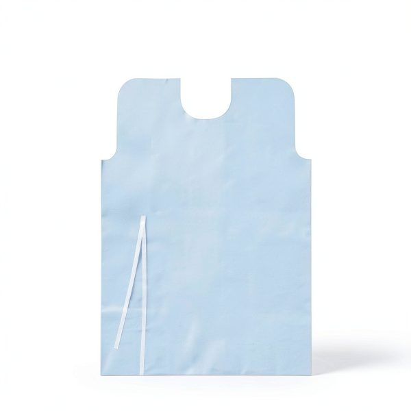 Disposable Patient Exam Gown McKesson LatexFree Blue Pack of 50-4