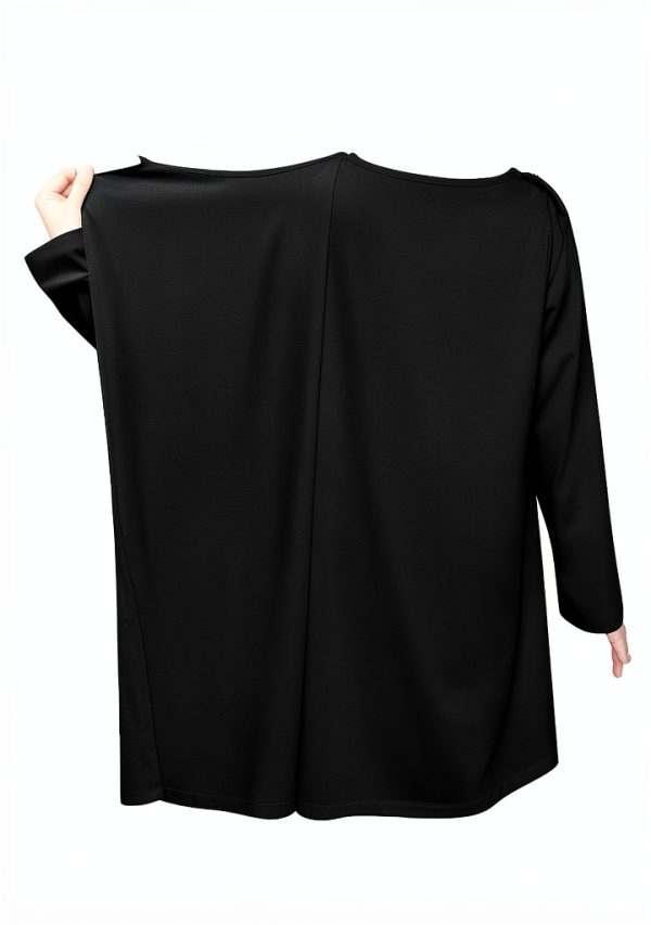 Open Back Hospital Gowns for Women Long Sleeve Open Back Dress Nursing Gowns Post Shoulder Surgery Dress-3