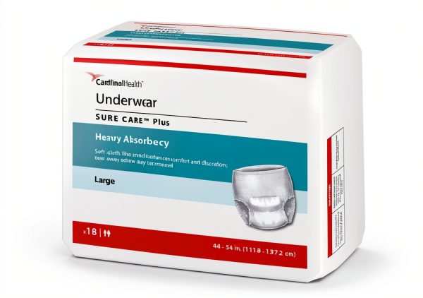 Cardinal Health Protective Underwear Sure Care Plus SM Case of 80-3