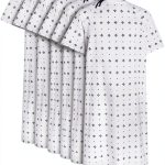 Utopia Care 6 Pack Unisex Hospital Gowns Blue Size up to 2XL-0