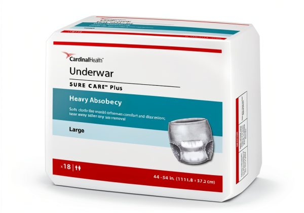 Cardinal Health Protective Underwear Sure Care Plus SM Case of 80-0
