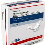 Cardinal Health™ Quilted Adult Briefs, Wings™ Super with BreatheEasy™ Technology, Maximum Absorbency, Bariatric, Case of 32-0